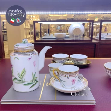 Ấm - ly cà phê Royal Copenhagen Flora Danica